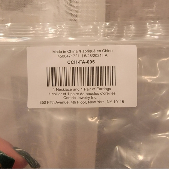 Coach Rose Gold Open Circle Necklace and Tea Rose Stud Set NWT - Picture 11 of 12